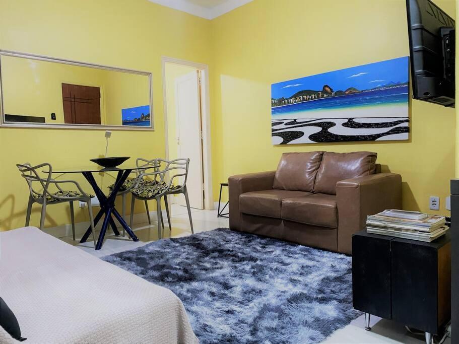 Incrivel Apartamento Na Avenida Atlantica Рио-де-Жанейро Экстерьер фото